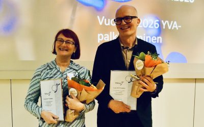Tiedote Yva ry:n myöntämästä tunnustuspalkinnosta YVA-päivässä 2026